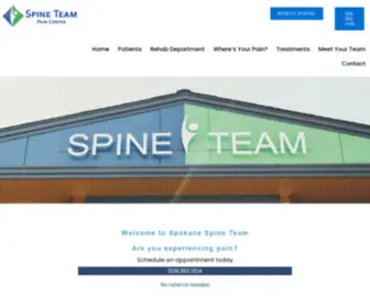 Spokanespineteam.com(Spokanespineteam) Screenshot