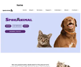 Spokanimal.org(Spokanimal) Screenshot