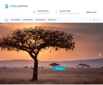 Spokcapital.com(Financial Services Company) Screenshot