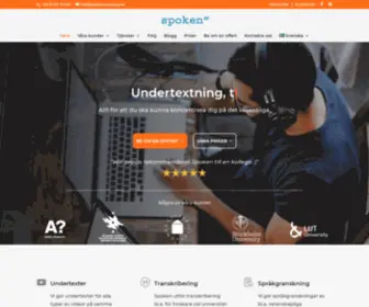 Spokencompany.se(Spoken) Screenshot