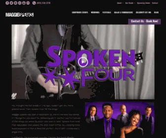 Spokenfour.com(Spoken Four) Screenshot