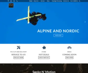 Spokenmotion.net(Spoke Bike & Ski) Screenshot