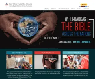 Spokenwordofgod.org(Spoken Word of God) Screenshot