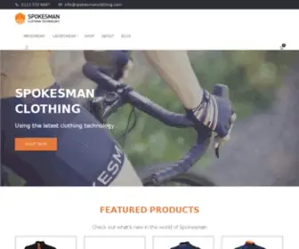 Spokesmanclothing.com(Buy Best Cycling Jerseys) Screenshot