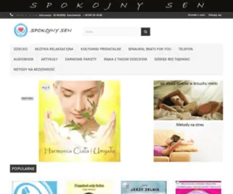 SpokojNy-Sen.pl(Kołysanki prenatalne) Screenshot