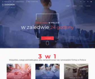 Spolkis24.pl(Law firm in Warsaw) Screenshot