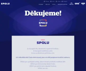 Spolu21.cz(SPOLU) Screenshot