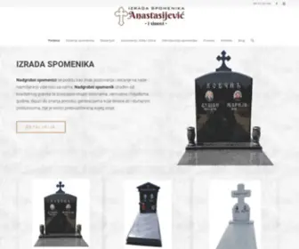Spomenik.rs(Nadgrobni spomenici) Screenshot