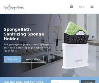 Spongebath.com(The world's first sponge holder) Screenshot