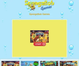 Spongebob-Games.com(SpongeBob Games) Screenshot