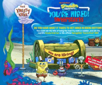 Spongebobsweeps.com(Spongebobsweeps) Screenshot