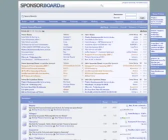 Sponsor-Board.de(Anfrage stellen & Sponsor finden) Screenshot