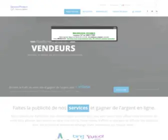 Sponsor-Product.com(Plateforme d'affiliation) Screenshot