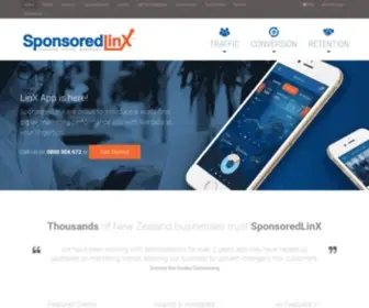 Sponsoredlinx.co.nz(Google Advertising) Screenshot