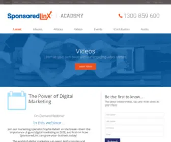 Sponsoredlinxacademy.com.au(SponsoredLinX Academy) Screenshot