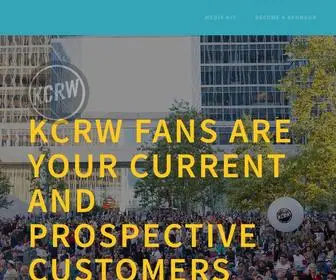 Sponsorkcrw.org(KCRW) Screenshot