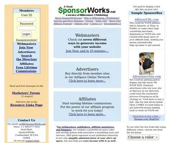 Sponsorworks.net(Free and low) Screenshot