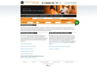 Spontaneous-Insight.com(Fast Background Checks with Online Public Records Search) Screenshot