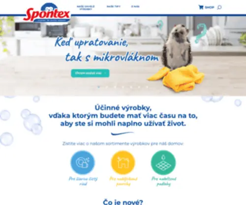 Spontex.sk(Úvod) Screenshot