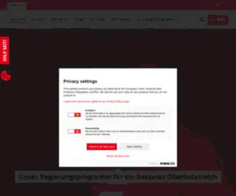 Spooe.at(SPÖ Oberösterreich) Screenshot