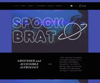 Spookbrat.com(Astrologer) Screenshot