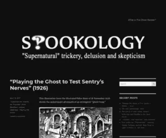 Spookology.net(Spookology) Screenshot