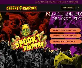 Spookyempire.com(The Dark Side of Comic Con) Screenshot