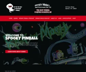 Spookypinball.com(The Best Pinball Company in Benton) Screenshot