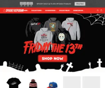 Spookyrepublic.com(Create an Ecommerce Website and Sell Online) Screenshot