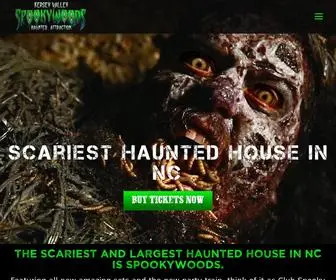Spookywoods.com(Spookywoods Haunted House Attraction) Screenshot