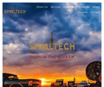 Spool-Tech.com(Born in the Bakken) Screenshot