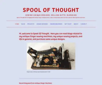 Spoolofthought.com(Spool of thought) Screenshot