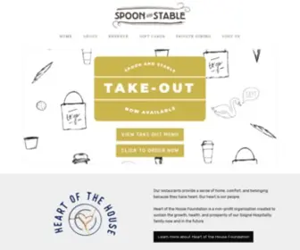 Spoonandstable.com(Spoon and Stable) Screenshot