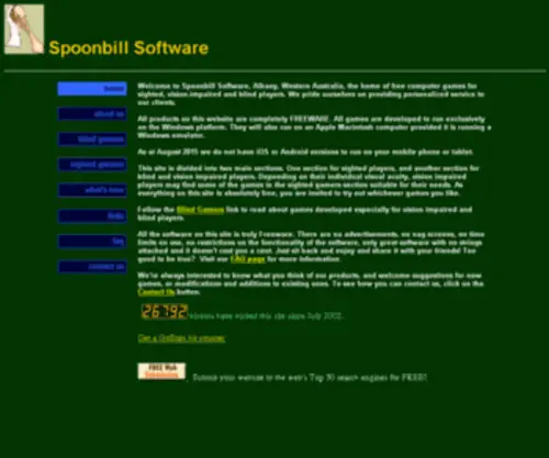 Spoonbillsoftware.com.au(Spoonbillsoftware) Screenshot