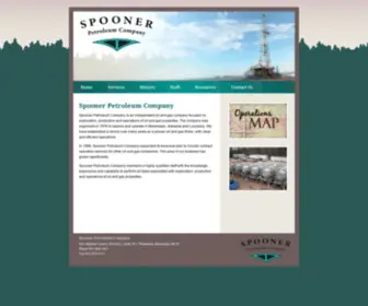 Spoonercompanies.com(Spooner Petroleum Company) Screenshot