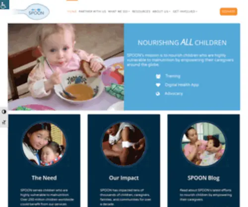 Spoonfoundation.com(SPOON) Screenshot