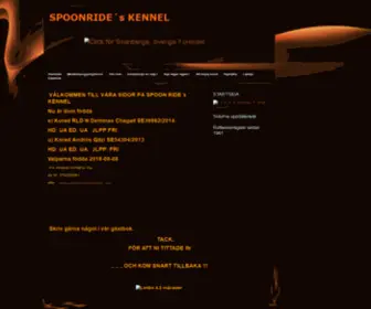 Spoonrideskennel.com(SPOONRIDES KENNEL) Screenshot