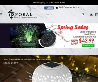 Sporal.co(Lighting Decoration) Screenshot