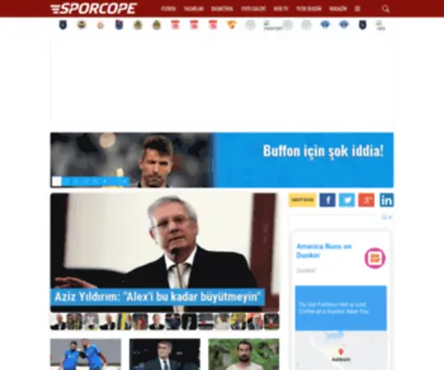 Sporcope.com(Sporcope) Screenshot