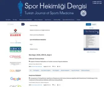 Sporhekimligidergisi.org(Spor) Screenshot