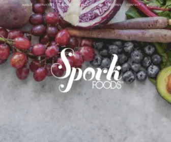 Sporkfoods.com(Spork Foods) Screenshot