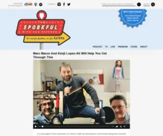 Sporkful.com(The Sporkful) Screenshot