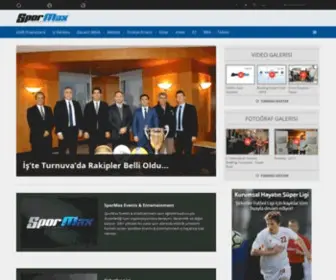 Spormax.com(SporMax Events & Entertainment) Screenshot