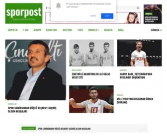 Sporpost.net(Türkiye'nin Spor Haberleri Portalı) Screenshot