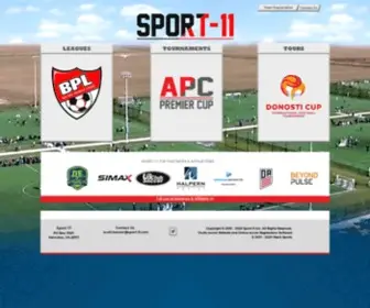 Sport-11.com(Sport 11) Screenshot