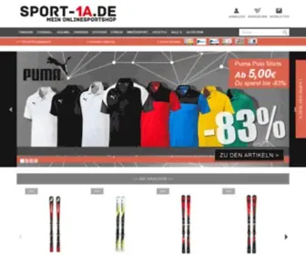 Sport-1A.de(Mein Onlinesportshop) Screenshot