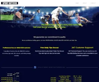 Sport-Bet2010.com Screenshot