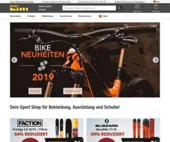 Sport-Bittl.de(Sportausrüstung & Sportbekleidung) Screenshot