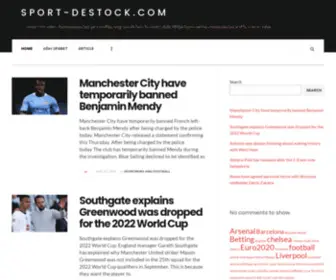 Sport-Destock.com(Sport-destock maillot de foot et produits officiels pas cher) Screenshot
