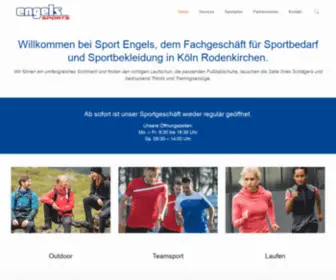 Sport-Engels.de(Sport Engels Köln) Screenshot